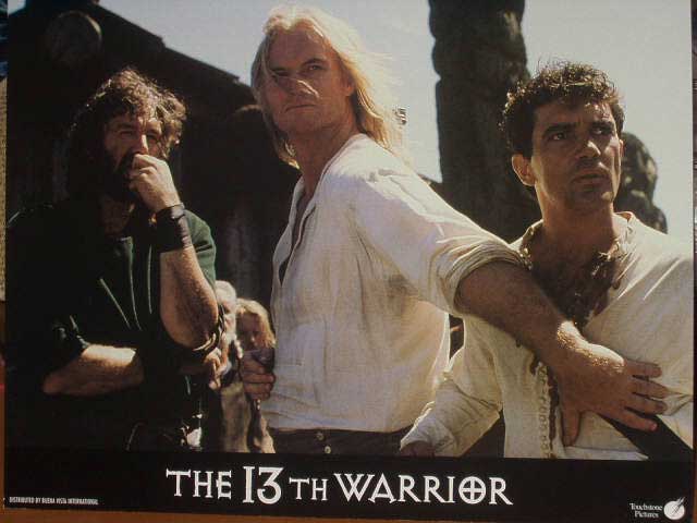 13TH WARRIOR, THE: Lobby Card (Banderas Plus Two)