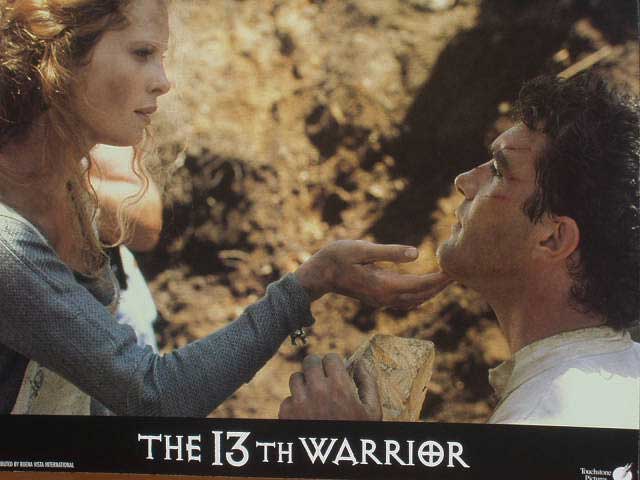 13TH WARRIOR, THE: Lobby Card (Banderas & Woman)