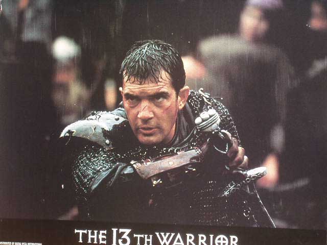 13TH WARRIOR, THE: Lobby Card (Banderas With Sword)