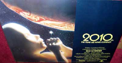 2010 THE YEAR WE MAKE CONTACT: Advance UK Quad Film Poster 2010 THE YEAR WE MAKE CONTACT: Advance UK Quad Film Poster