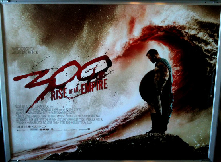 300 RISE OF AN EMPIRE: Advance UK Quad Film Poster