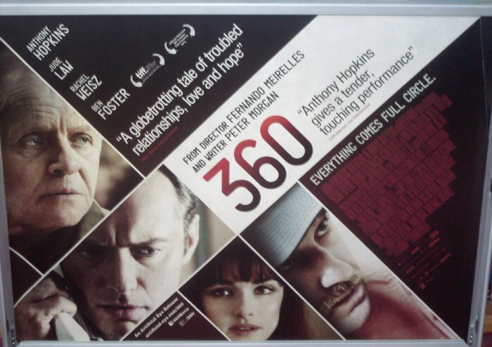 360: UK Quad Film Poster