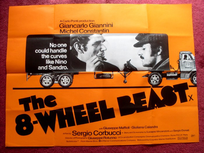 8-WHEEL BEAST, THE: UK Quad Film Poster 8-WHEEL BEAST, THE: UK Quad Film Poster