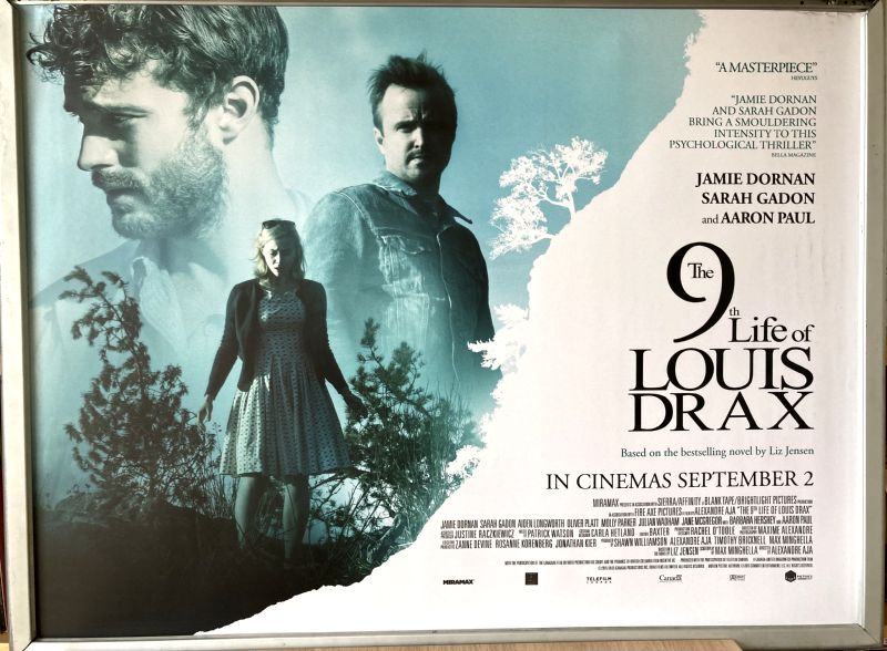 Cinema Poster: 9th LIFE OF LOUIS DRAX, THE 2020 (Quad) Jamie Dornan
