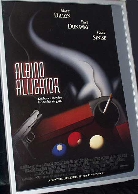 ALBINO ALLIGATOR: One Sheet Film Poster ALBINO ALLIGATOR: One Sheet Film Poster
