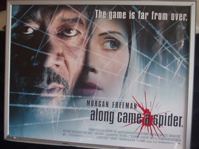 ALONG CAME A SPIDER: UK Quad Film Poster