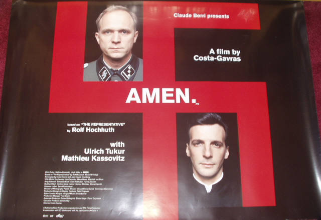 AMEN: UK Quad Film Poster