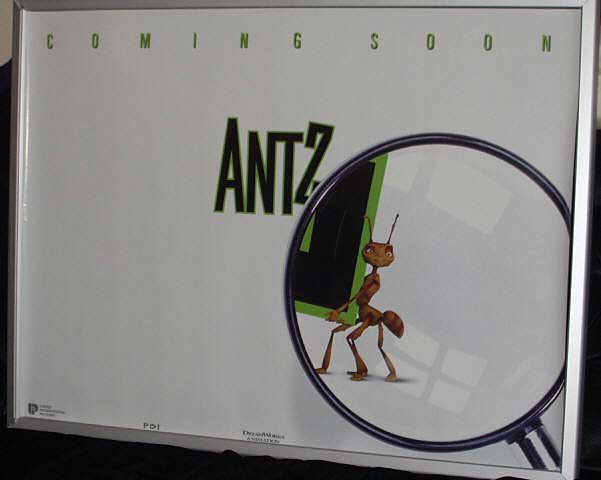 ANTZ: Advance UK Quad Film Poster