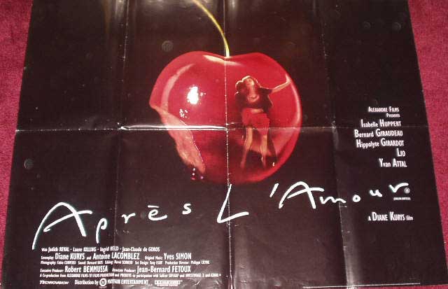 APRES L'AMOUR: UK Quad Film Poster APRES L'AMOUR: UK Quad Film Poster