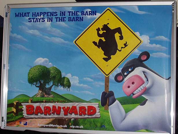 BARNYARD: Advance UK Quad Film Poster
