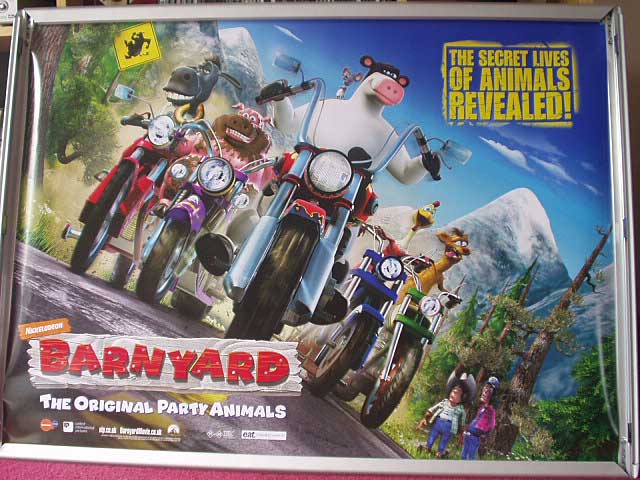 BARNYARD: Main UK Quad Film Poster