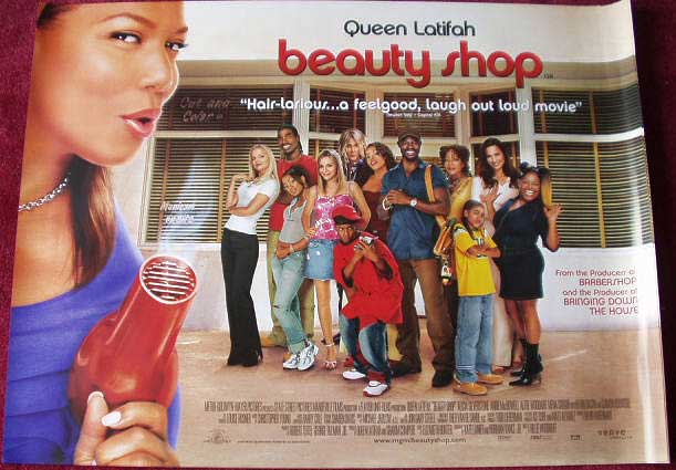 BEAUTY SHOP: UK Quad Film Poster BEAUTY SHOP: UK Quad Film Poster