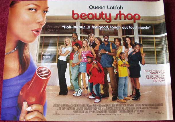 BEAUTY SHOP: UK Quad Film Poster