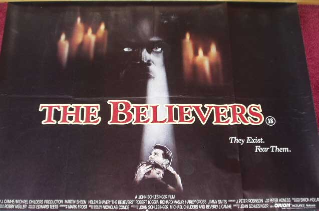 BELIEVERS, THE: UK Quad Film Poster BELIEVERS, THE: UK Quad Film Poster