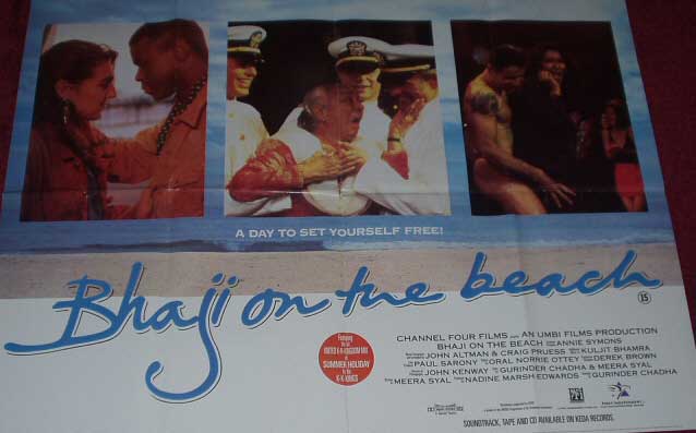 BHAJI ON THE BEACH: UK Quad Film Poster