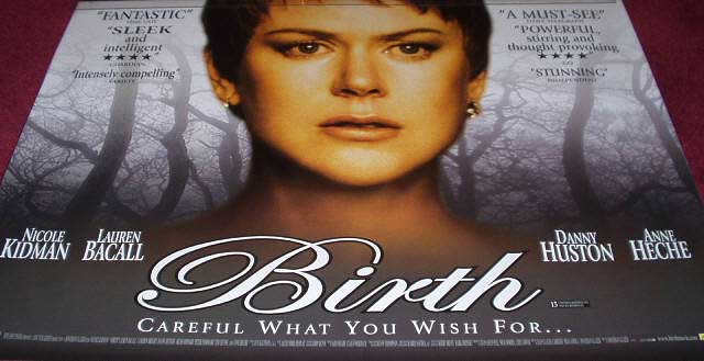 BIRTH: Main UK Quad Film Poster