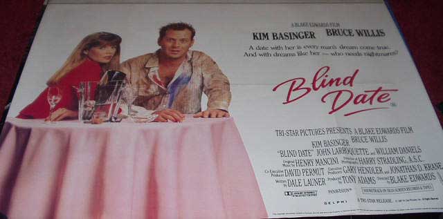 BLIND DATE: Main UK Quad Film Poster