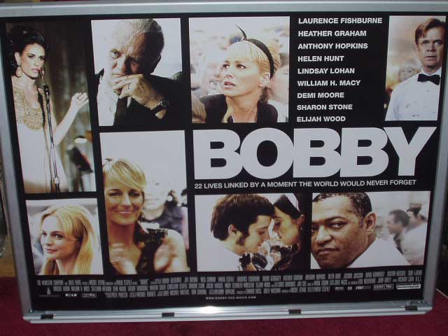 BOBBY: Main UK Quad Film Poster