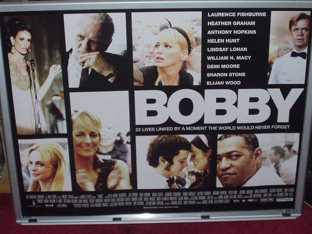 BOBBY: Main UK Quad Film Poster BOBBY: Main UK Quad Film Poster