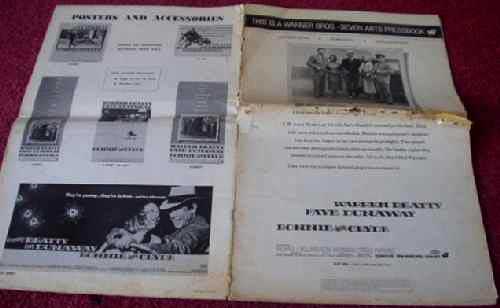 BONNIE AND CLYDE: Promotional Booklet