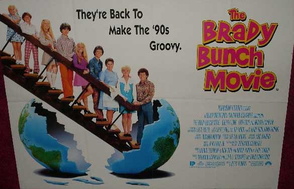 BRADY BUNCH MOVIE, THE: Main UK Quad Film Poster BRADY BUNCH MOVIE, THE: Main UK Quad Film Poster