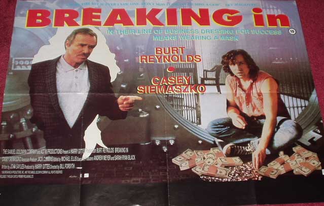 BREAKING IN: Main UK Quad Film Poster BREAKING IN: Main UK Quad Film Poster