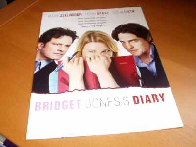 BRIDGET JONES'S DIARY: Promotional Card