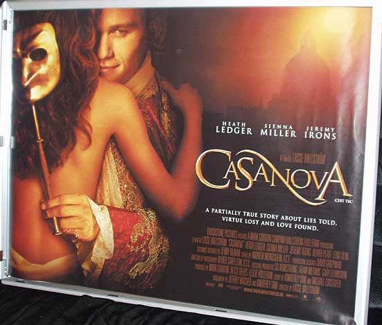 CASANOVA: UK Quad Film Poster