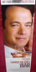CHARLIE WILSON'S WAR: Tom Hanks Cinema Banner/Panel CHARLIE WILSON'S WAR: Tom Hanks Cinema Banner/Panel