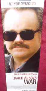 CHARLIE WILSON'S WAR: Philip Seymour Hoffman Cinema Banner/Panel CHARLIE WILSON'S WAR: Philip Seymour Hoffman Cinema Banner/Panel