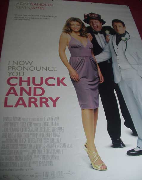 I NOW PRONOUNCE YOU CHUCK AND LARRY: Cinema Banner