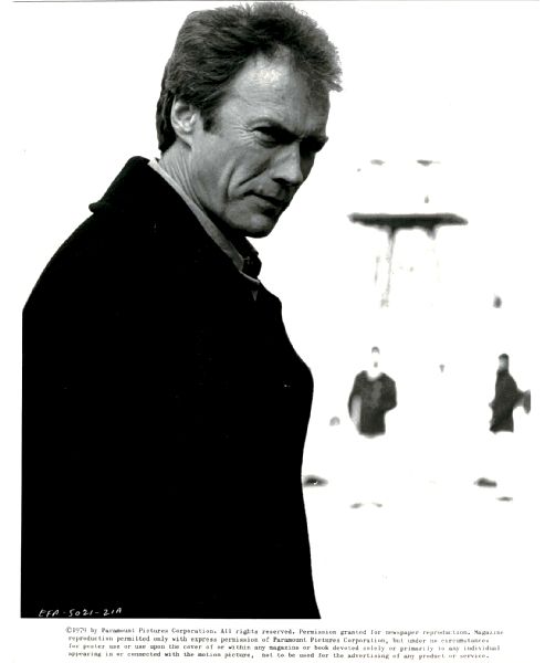 Publicity Photo/Still: CLINT EASTWOOD - ESCAPE FROM ALCATRAZ 1979 Serious