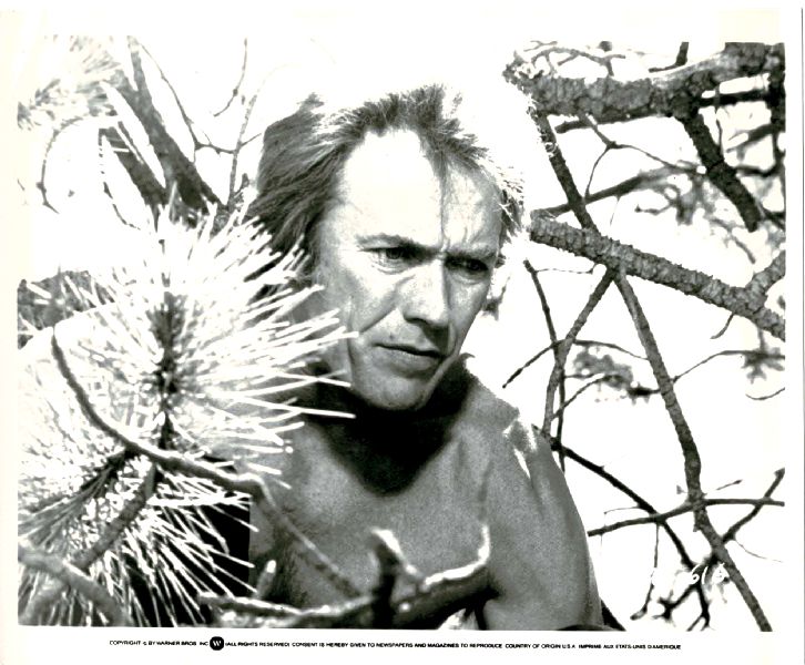 Publicity Photo/Still: CLINT EASTWOOD - In The Bushes Publicity Photo/Still: CLINT EASTWOOD - In The Bushes