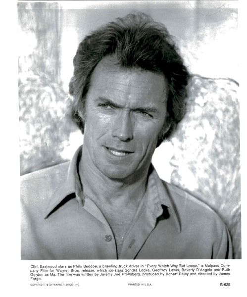 Publicity Photo/Still: CLINT EASTWOOD - EVERY WHICH WAY BUT LOOSE 1978 B-625