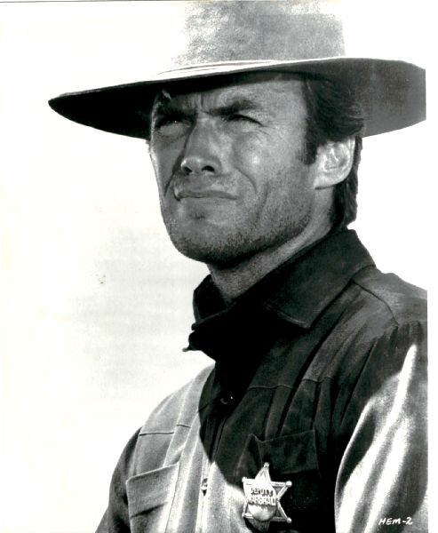 Publicity Photo/Still: CLINT EASTWOOD - HANG EM HIGH 1968 Deputy Marshal