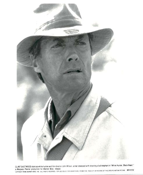Publicity Photo/Still: CLINT EASTWOOD - WHITE HUNTER, BLACK HEART WH-613r Publicity Photo/Still: CLINT EASTWOOD - WHITE HUNTER, BLACK HEART WH-613r