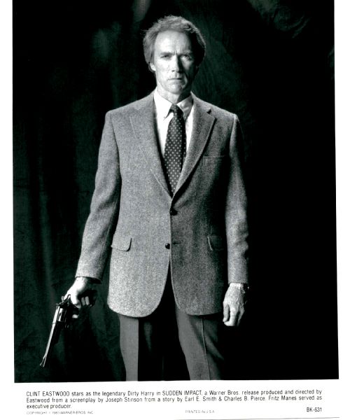 Publicity Photo/Still: CLINT EASTWOOD - SUDDEN IMPACT 1983 BK-631 Publicity Photo/Still: CLINT EASTWOOD - SUDDEN IMPACT 1983 BK-631