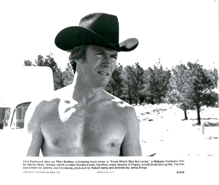 Publicity Photo/Still: CLINT EASTWOOD - EVERY WHICH WAY BUT LOOSE 1978 B-618