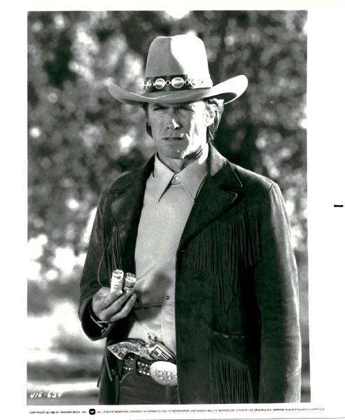 Publicity Photo/Still: CLINT EASTWOOD - BRONCO BILLY 1980 Rolls Of Money Publicity Photo/Still: CLINT EASTWOOD - BRONCO BILLY 1980 Rolls Of Money