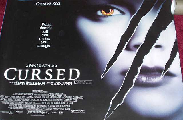 CURSED: Main UK Quad Film Poster