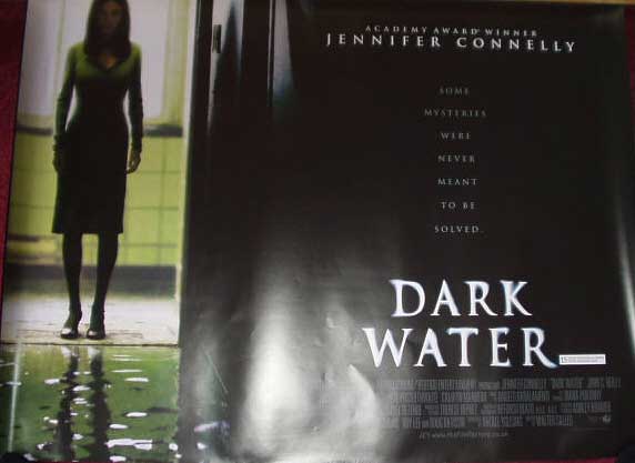 DARK WATER: UK Quad Film Poster DARK WATER: UK Quad Film Poster