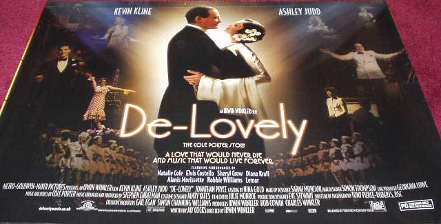 DE-LOVELY: Main UK Quad Film Poster