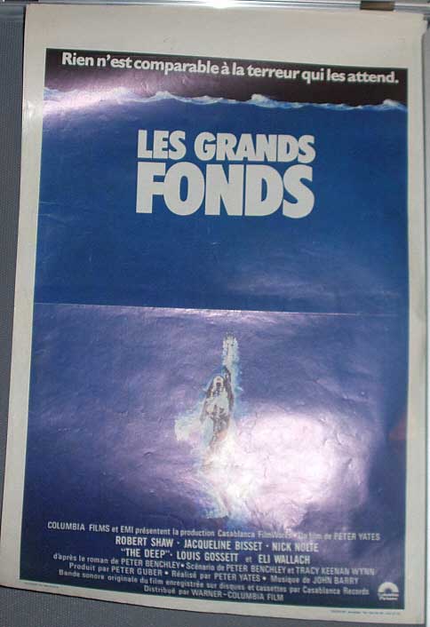 DEEP, THE: Belgian Film Poster DEEP, THE: Belgian Film Poster