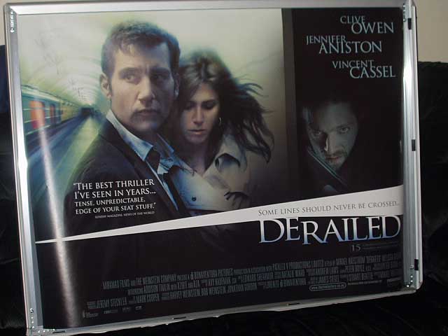 DERAILED: Main UK Quad Film Poster