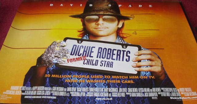 DICKIE ROBERTS FORMER CHILD STAR: Main UK Quad Film Poster DICKIE ROBERTS FORMER CHILD STAR: Main UK Quad Film Poster
