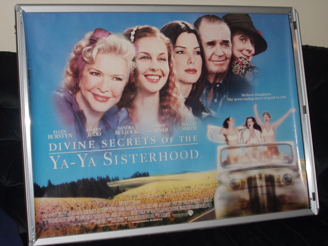 DIVINE SECRETS OF THE YA-YA SISTERHOOD: UK Quad Cinema Poster DIVINE SECRETS OF THE YA-YA SISTERHOOD: UK Quad Cinema Poster