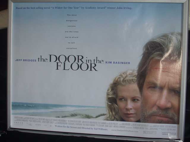 DOOR IN THE FLOOR: UK Quad Cinema Poster