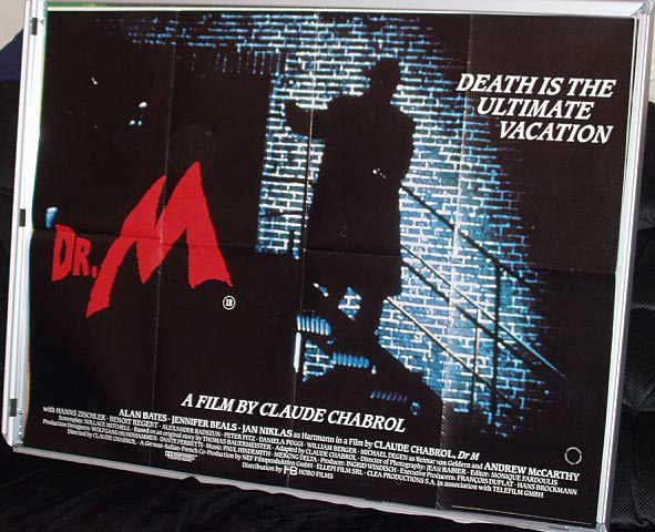 DR M: Main UK Quad Film Poster