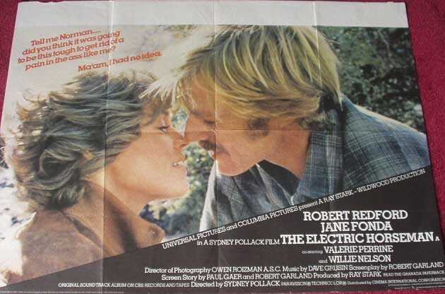 ELECTRIC HORSEMAN, THE: Main UK Quad Film Poster ELECTRIC HORSEMAN, THE: Main UK Quad Film Poster