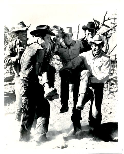 Publicity Photo/Still: ELVIS PRESLEY - STAY AWAY JOE 1968 Carried By Cowboys Publicity Photo/Still: ELVIS PRESLEY - STAY AWAY JOE 1968 Carried By Cowboys